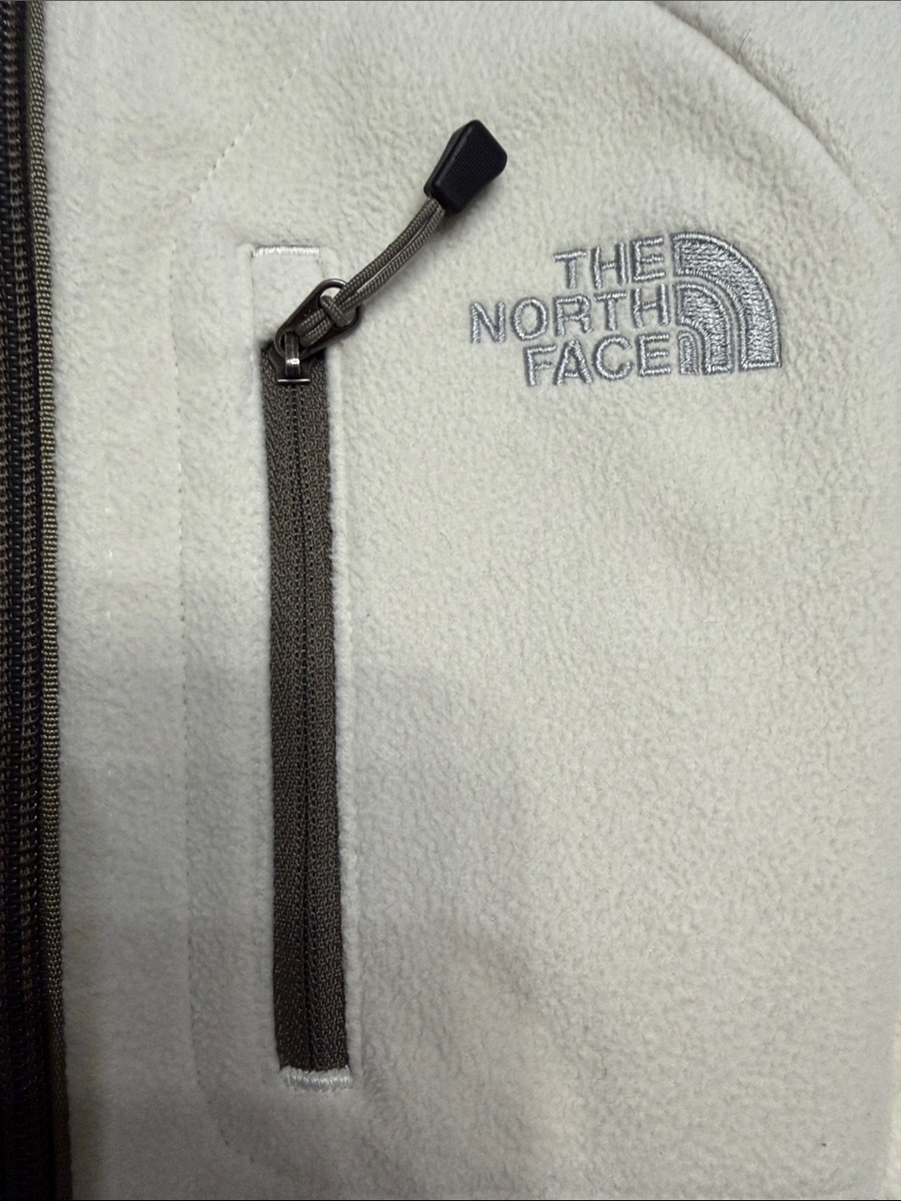 The North Face Ivory Fleece Hooded Jacket